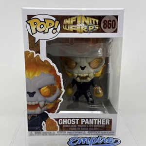 Ghost Panther #860 Marvel Infinity Warps Funko Pop! Free Shipping - Picture 1 of 6