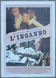 L'INGANNO Manifesto cinematografico originale 2F - Foto 1 di 1