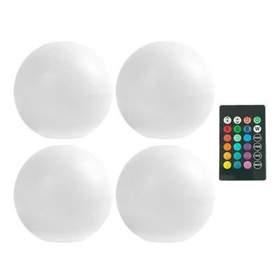 16 Colors Swimming Pool Ball Light, Glowing Ball LED Color Changing Floating - Image 1 of 4