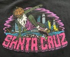SANTA CRUZ SKATEBOARDS - JEFF KENDALL PUMPKIN II TEE - S /YOUTH XL BLACK T-SHIRT