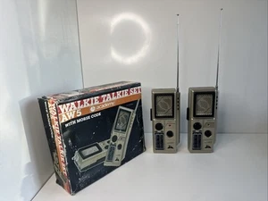 Ensemble talkie-walkie vintage AW5 ACADEMY avec code morse - Photo 1/10