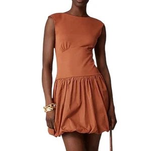 NWT $118 J. CREW bubble hem mini dress XL - Picture 1 of 11