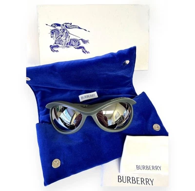 Burberry Sunglasses BE4428U 4109/6G Matte Olive Green Rubber Mirror w/case - Image 1 of 4