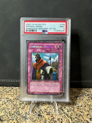 PSA 9 Imperial Order PSV-104 1st Edition Pharaoh's Servant  - Image 1 of 2