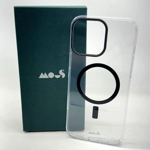 New - Mous iPhone 16 Pro Max Crystal Clear Case - Super Thin 2.0 - MagSafe Clear - Picture 1 of 5