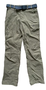 Pantalones de Senderismo Brasher Para Hombres Talla W30 L32 Pantalones de Carga Caqui Verde Cinturón En muy buena condición - Imagen 1 de 9
