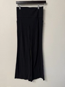 Athleta Salutation Stash Flare Pant size M black high rise full length - Picture 1 of 14