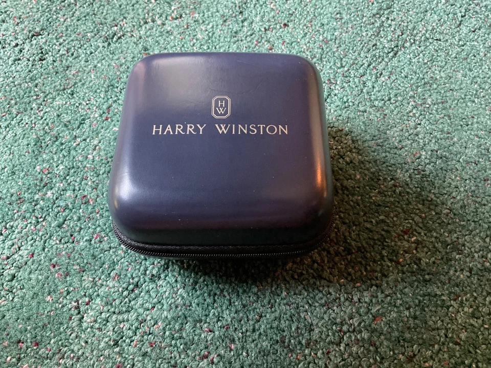 Caja Reloj Harry Winston - Caja Viaje ¡Muy Buen Estado! Foto 1 de 4