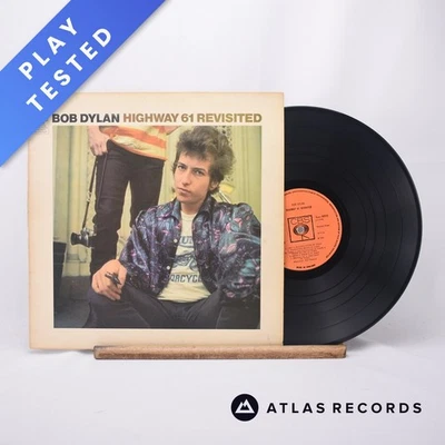 Bob Dylan Highway 61 Revisited A2 B2 Reissue LP Album Vinyl Record - VG+/EX - Image 1 of 4