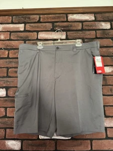 PGA Tour Golf Shorts Mens size 42 Gray Flat Front Performance Stretch NEW w/TAGS - Picture 1 of 6