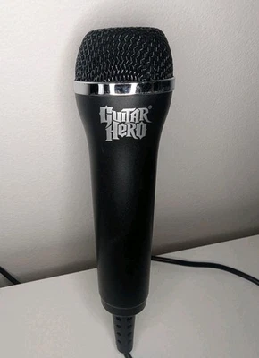 Guitar Hero USB Microphone - Xbox 360 PS2 PS3 Wii, Red Octane, Next Day Shipping - Imagem 1 de 3
