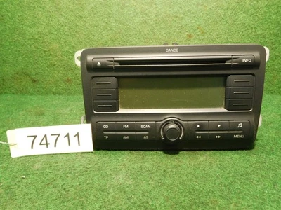 CD Radio 5J0035161A Skoda Fabia II (542) 1,4i 63kW 86PS BJ.2008 OHNE Code - Bild 1 von 4