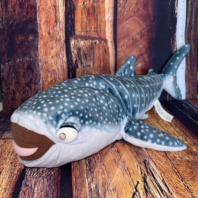 Juguete de peluche azul Finding Nemo Destiny tiburón ballena tienda Disney Foto 1 de 4