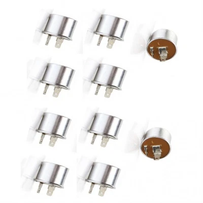 10 PACK - 2 Pin Prong Terminal Relay Electronic Flasher Switch Turn Signal  - Изображение 1 из 4
