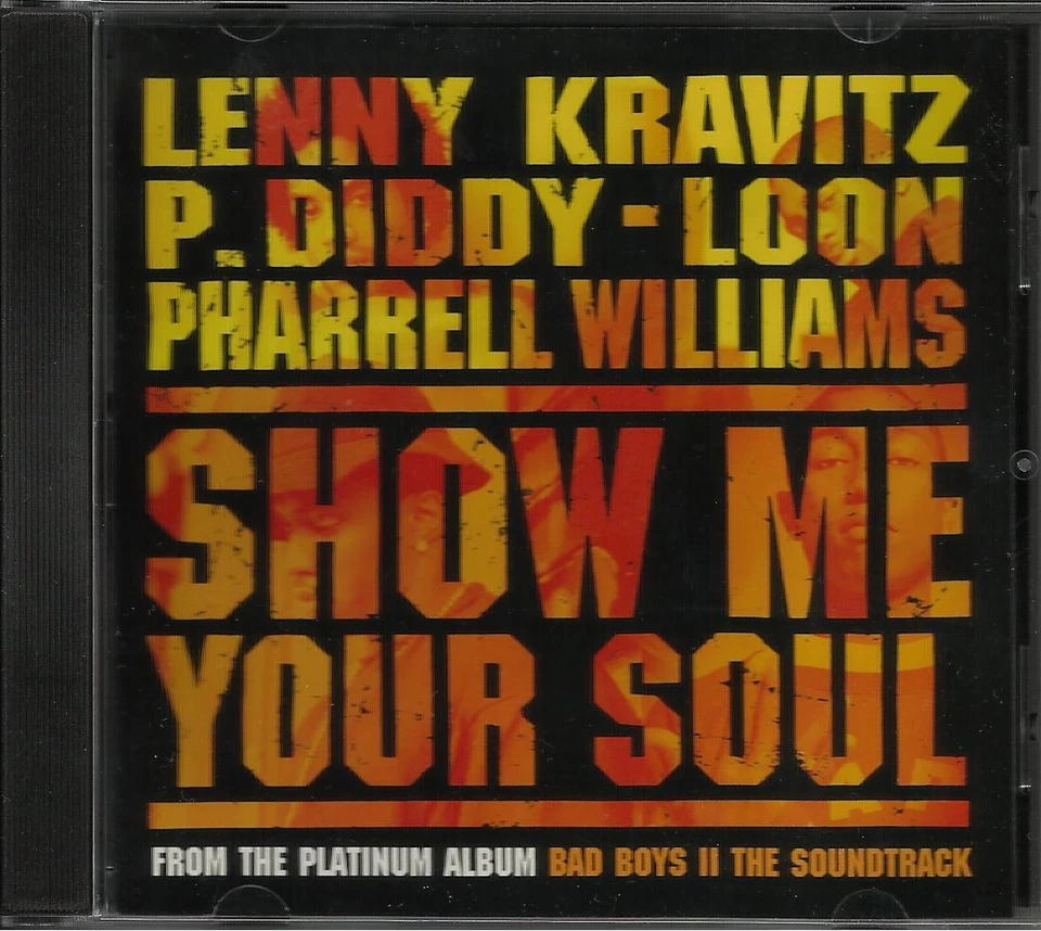 LENNY KRAVITZ & PHARRELL WILLIAMS Show me your Soul INSTRUMENTAL PROMO CD Single Foto 1 de 1