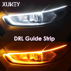 17.8" DRL LED Headlight Strip Light Daytime Running Sequential Signal Lamp - Picture 1 of 9