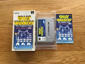 Space Invaders: The Original Game JPN Nintendo Super Famicom SNES SFC Arcade - Picture 1 of 23