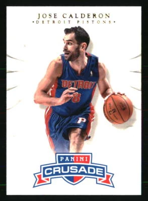 Jose Calderon 2012-13 Panini Crusade #49 BASKETBALL Card - Image 1 of 2