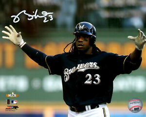 Brewers Infielder RICKIE WEEKS Signed 16x20 Photo #1 AUTO - All Star - JSA