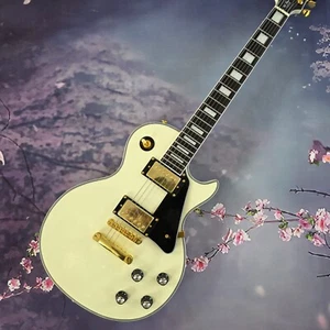 HH pickup electric guitar 24 frets basswood solid body free ship from US - Picture 1 of 10
