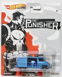 HOT WHEELS RETRO ENTERTAINMENT 2019 THE PUNISHER VAN BLU SPEDIZIONE COMBINATA - Foto 1 di 1