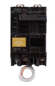 THQB2120GFEP - General Electric Bolt-On 240V 20A 2 pole circuit breaker 10kA@240 - Picture 1 of 3