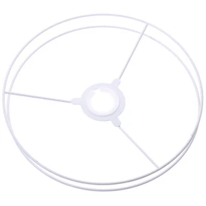 1 PIEZA HÁGALO USTED MISMO Anillo Pantalla Pantalla para Luz Colgante Pequeño Marco de Alambre 25CM - Imagen 1 de 11