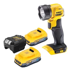 DeWalt DCL 040 E2 Akku LED Lampe 18 V 110 lm + 2x Akku 1,7 Ah + Ladegerät - Bild 1 von 3