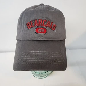 CINCINNATI BEARCATS ADJUSTABLE RED & GREY BASEBALL HAT/CAP ONE SIZE FITS ALL - Picture 1 of 9