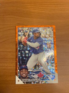 2023 Topps Update WYNTON BERNARD RC Orange foil /299 #US293 Blue Jays