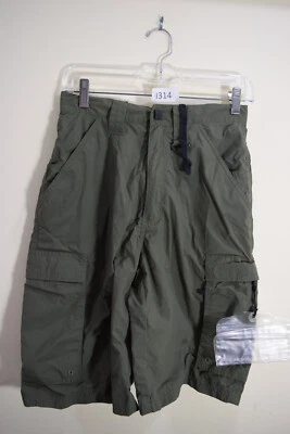 Boy Scout ADULT XS Nylon Green Shorts QUICK DRY 28x10.5 BSA I314 - Image 1 of 4