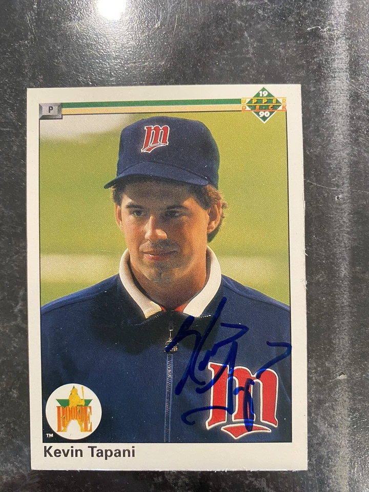凯文·塔帕尼亲笔签名明尼苏达双城队卡 — 第 1/1 张图片