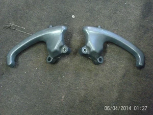 HONDA VFR800 VFR 800 97 - 98 REAR PAIR OF GRAB HANDLES RAILS SET OF SUPPORTS - Picture 1 of 8