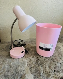 Desk Lamp With Matching Waste Basket Combo - Picture 1 of 3