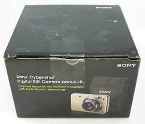Accesorios Sony Cyber-Shot W150 + Caja SIN CÁMARA COMO ESTÁ - Imagen 1 de 4