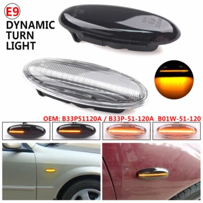 For Mazda Protege 5 02-03 MX-6 Tribute 323 B2500 LED Dynamic Side Marker Light - Imagem 1 de 4