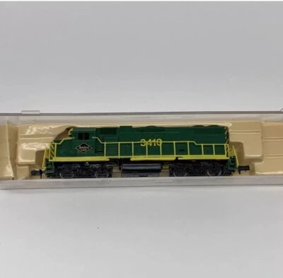 N Life-Like GP38-2 Diesel Engine Loco 17010 Reading Lines 3410. - Image 1 of 4