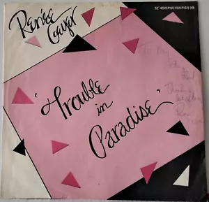autographed RENEE GEYER TROUBLE IN PARADISE 1983 MUSHROOM X13118 AUS VINYL 12"SG - Bild 1 von 5