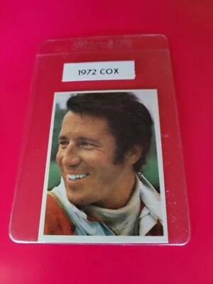 Mario Andretti 1972 COX Rare Sticker Card #260 🔥🏁🏎 not panini  — 第 1/4 张图片