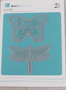 Lifestyle Crafts/QuicKutz Detailz Dies, Flutter, 2 Cutting Dies, DC-0469 - Picture 1 of 2