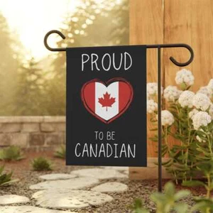 Proud To Be Canadian Garden Banner, Canada Flag Garden Flag - Picture 1 of 3