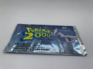 Topps Pokemon 2000 La Película Paquete de refuerzo vacío Lugia #PT80 - Imagen 1 de 3