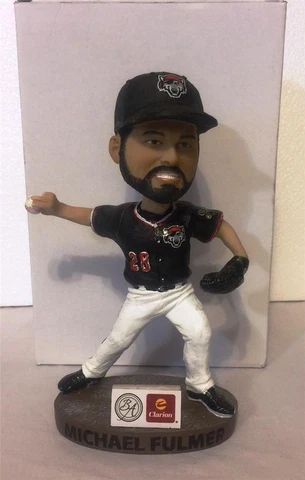 2017 ERIE SEAWOLVES MICHAEL FULMER BOBBLEHEAD SGA PROMO TIGERS ~ NIB Cover