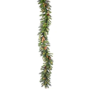 Vickerman A800908LED 6 ft. Cheyenne Pine Swag Garland with Warm White LED Lights - Picture 1 of 1