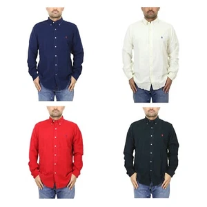 Polo Ralph Lauren Long Sleeve Classic Fit Corduroy Button-Down Shirt - 4 colors - Picture 1 of 9