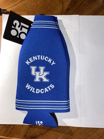 KENTUCKY WILDCATS BOTTLE HOLDER COOZIE KOOZIE COOLER WITH ZIPPER NCAA Cover