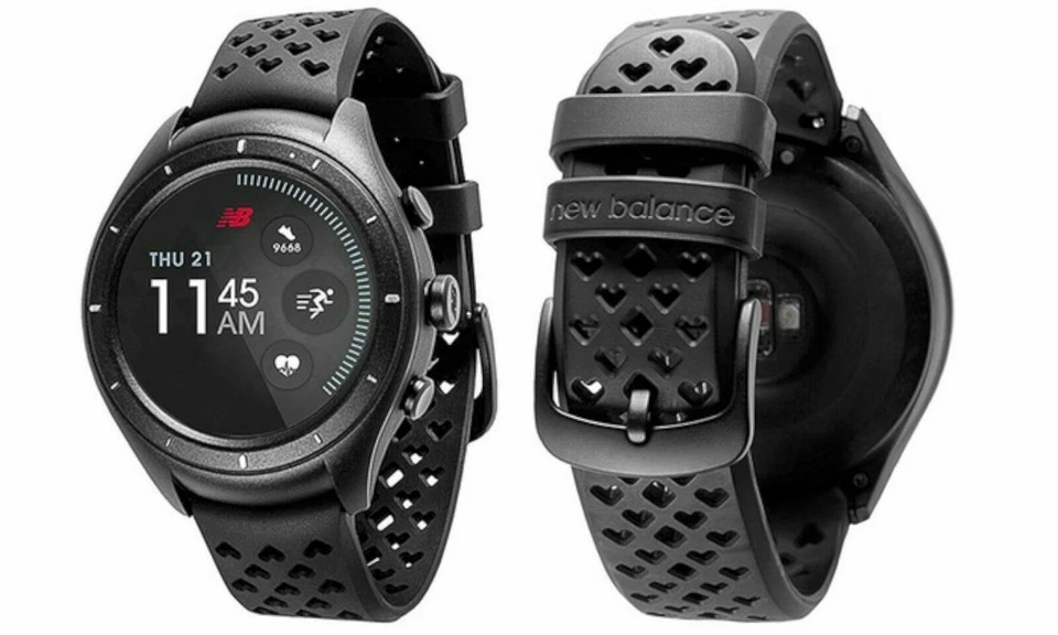 NEW New Balance RunIQ Smart Watch BLACK Heart Rate Monitor GPS Bluetooth Run-IQ - Image 1 of 2