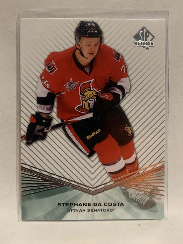 #R70 Stephane Da Costa Ottawa Senators 2011-12 SP Authentic Hockey Card  NHL - Image 1 of 2
