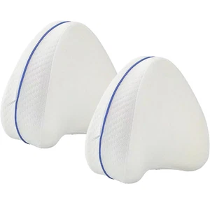 2 Stück Beinkissen für Seitenschläfer Memory Foam Rückenstütze Hüfte Komfort & Entlastung - Bild 1 von 9