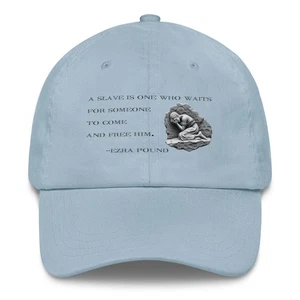 Ezra Pound "Slave" Cap Freedom Slavery Independence Positivity Liberty - Bild 1 von 13